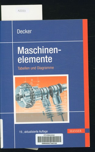Maschinenelemente decker - maschinenelemente.,