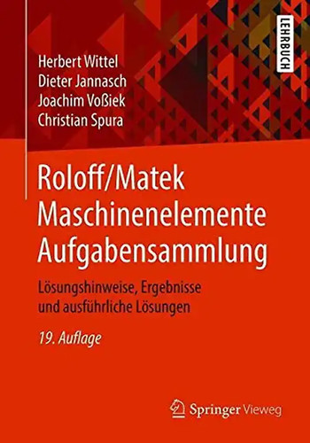 Roloff matek maschinenelemente - roloff/matek,