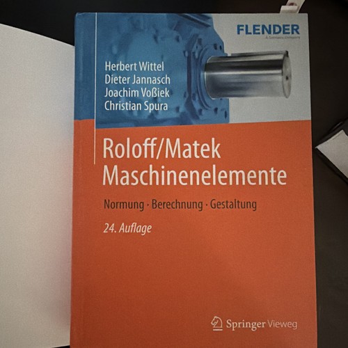 Roloff matek maschinenelemente - roloff/matek,
