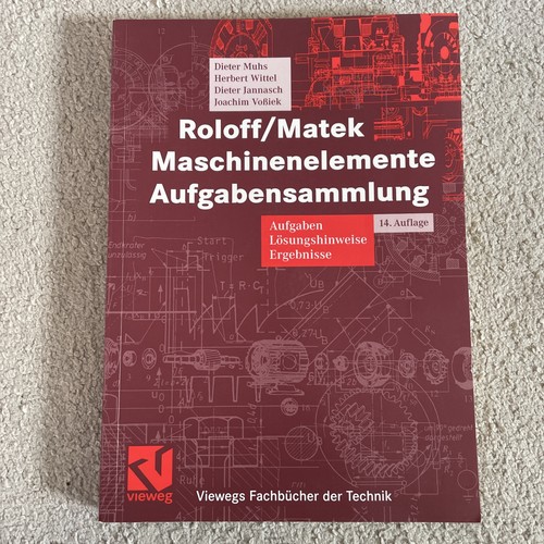 Roloff matek maschinenelemente - roloff/matek,