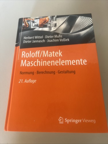 Roloff matek maschinenelemente - roloff/matek,