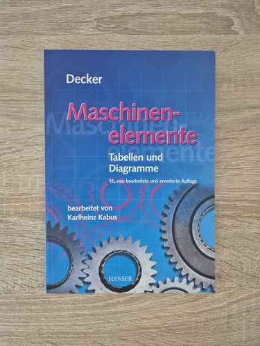 Maschinenelemente tabellen - maschinenelemente:,