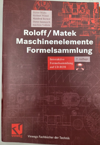 Roloff matek maschinenelemente - roloff/matek,