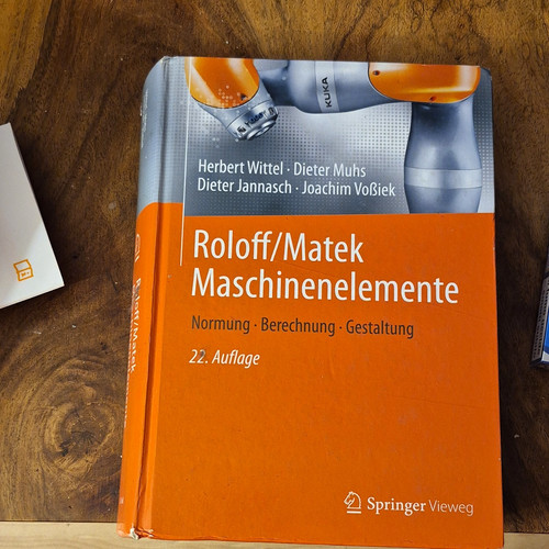 Roloff matek maschinenelemente - roloff/matek,