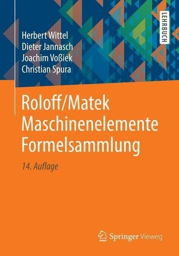 Roloff matek maschinenelemente - roloff/matek,