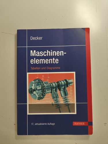 Maschinenelemente tabellen und - maschinenelemente,