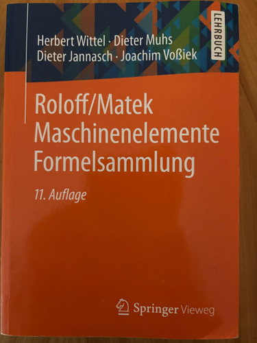 Roloff matek maschinenelemente - roloff/matek,