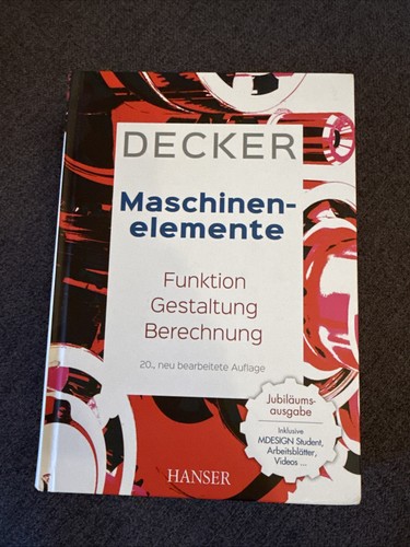 Decker maschinenelemente - decker,
