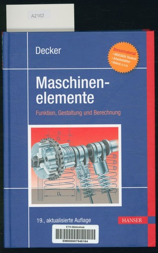 Maschinenelemente decker - maschinenelemente.,