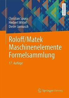 Roloff matek maschinenelemente - roloff/matek,