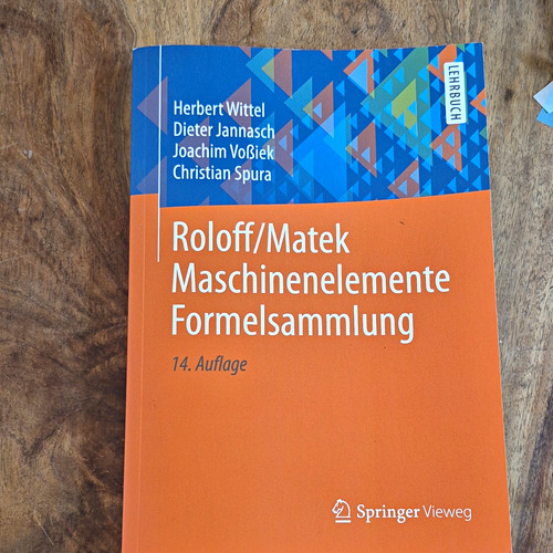 Roloff matek maschinenelemente - roloff/matek,