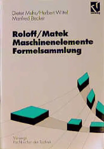 Roloff matek maschinenelemente - roloff/matek,
