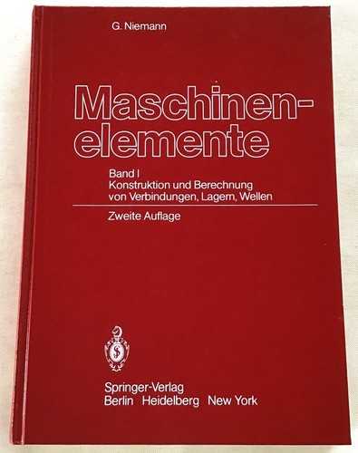 Maschinenelemente 1 - bd.,
