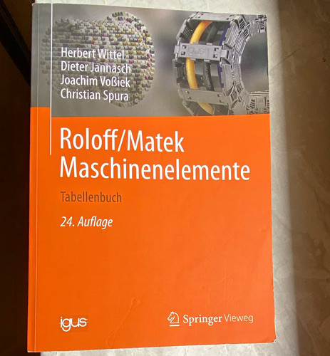 Roloff matek maschinenelemente - roloff/matek,