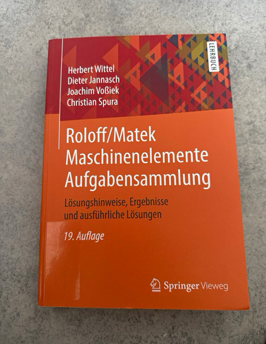 Roloff matek maschinenelemente - roloff/matek,