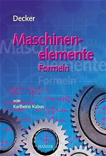 Decker maschinenelemente - decker,