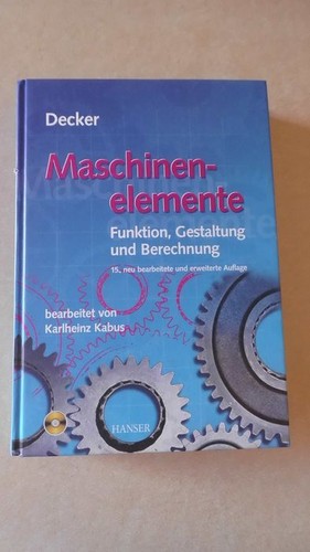 Bücher maschinenelemente 2x - maschinenelemente,