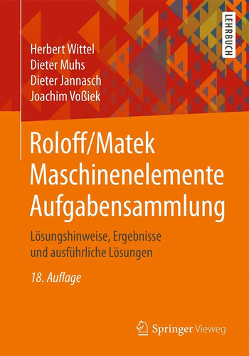 Roloff matek maschinenelemente - roloff/matek,