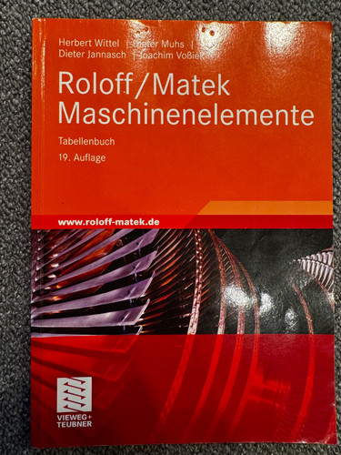 Roloff matek maschinenelemente - roloff/matek,